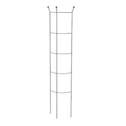 Outdoor Living Sales Store 27 Panacea Steel Curved Plant Support Frame (L)147cm (Dia)37cm