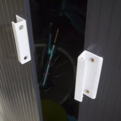 Rowlinson Trentvale 8x6 Apex Dark Grey Metal Shed 17 Rowlinson Trentvale 8x6 Apex Dark Grey Metal Shed -Outdoor Living Sales Store rowlinson trentvale 8x6 apex dark grey metal shed5013856206224 40c bq