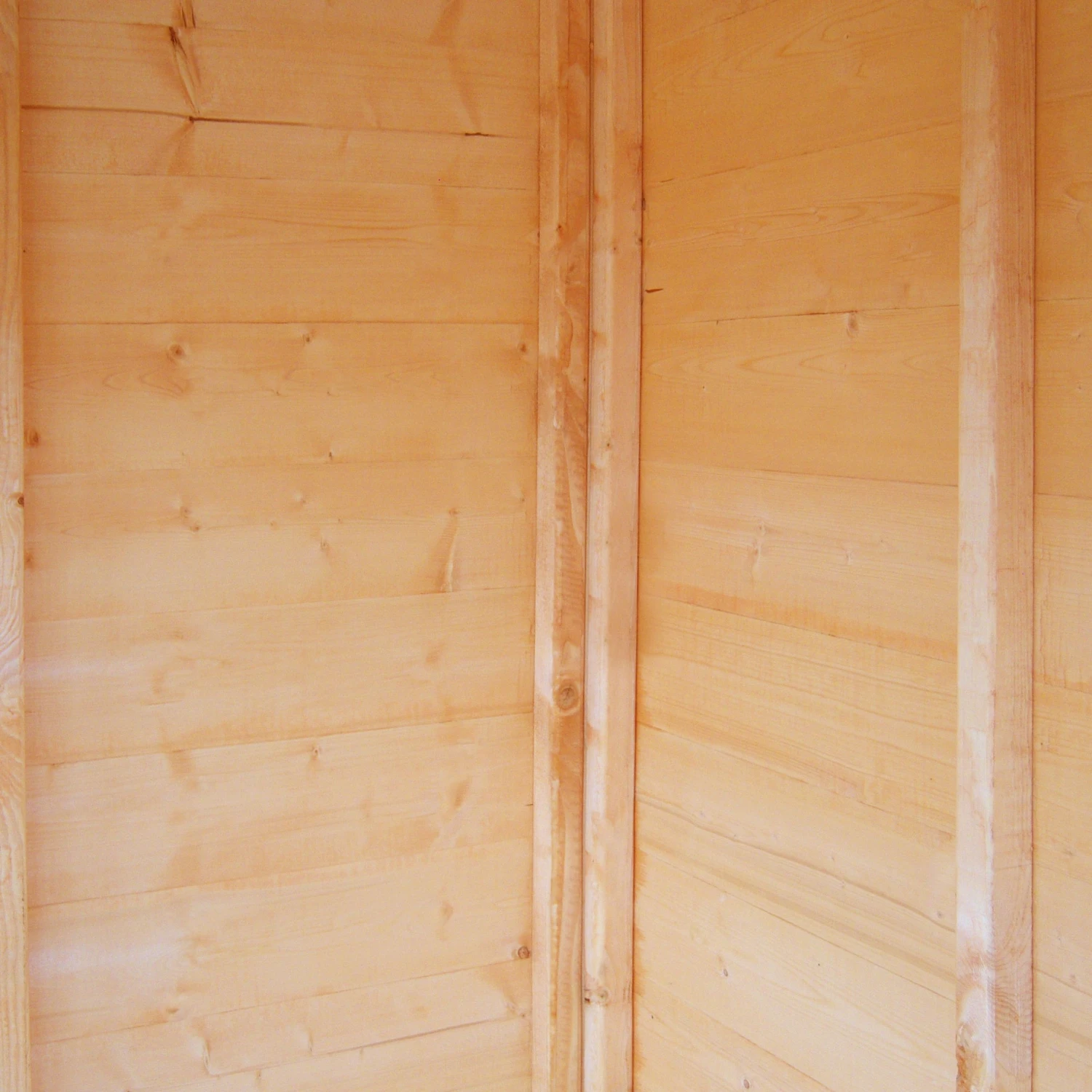 Shire Alderney 7x7 Ft Apex Shiplap Wooden 2 Door Shed With Floor - Assembly Service Included 4 Shire Alderney 7x7 Ft Apex Shiplap Wooden 2 Door Shed With Floor - Assembly Service Included - Image 4