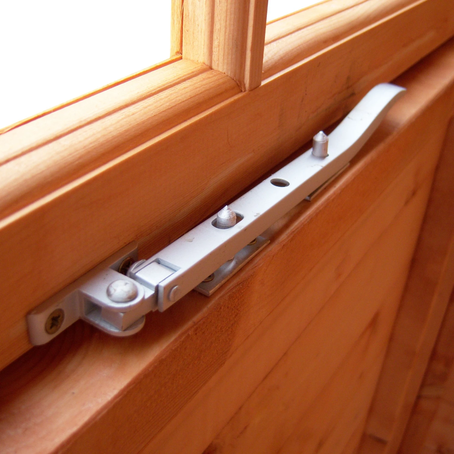 Shire Alderney 7x7 Ft Apex Shiplap Wooden 2 Door Shed With Floor - Assembly Service Included 5 Shire Alderney 7x7 Ft Apex Shiplap Wooden 2 Door Shed With Floor - Assembly Service Included - Image 5