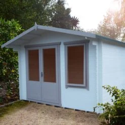 Shire Berryfield 11x8 Eco Glass Apex Tongue & Groove Wooden Cabin - Base Not Included -Outdoor Living Sales Store shire berryfield 11x8 eco glass apex tongue groove wooden cabin base not included5019804112289 01i