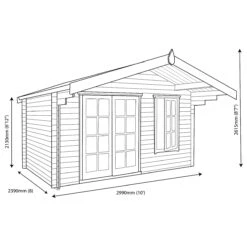 Shire Cannock 12x8 Ft Toughened Glass Apex Tongue & Groove Wooden Cabin With Felt Tile Roof 11 Shire Cannock 12x8 Ft Toughened Glass Apex Tongue & Groove Wooden Cabin With Felt Tile Roof -Outdoor Living Sales Store shire cannock 12x8 ft toughened glass apex tongue groove wooden cabin with felt tile roof5019804111329 03t