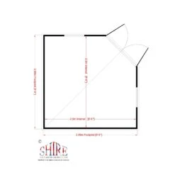 Shire Hampton 10x10 Glass Pent Shiplap Wooden Summer House - Base Not Included 21 Shire Hampton 10x10 Glass Pent Shiplap Wooden Summer House - Base Not Included -Outdoor Living Sales Store shire hampton 10x10 glass pent shiplap wooden summer house base not included5019804008186 03t