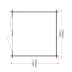 Shire Hartley 8x8 Apex Tongue & Groove Wooden Cabin - Assembly Service Included -Outdoor Living Sales Store shire hartley 8x8 apex tongue groove wooden cabin assembly service included5019804198818 02t