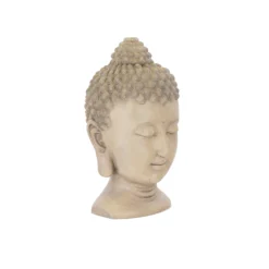 Terrastyle Cream Buddha Head Garden Ornament (H)46cm 7 Terrastyle Cream Buddha Head Garden Ornament (H)46cm -Outdoor Living Sales Store terrastyle cream buddha head garden ornament h 46cm5021346520491 37c bq