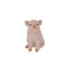 Terrastyle Pink Resin Piglet Garden Ornament (H)22cm