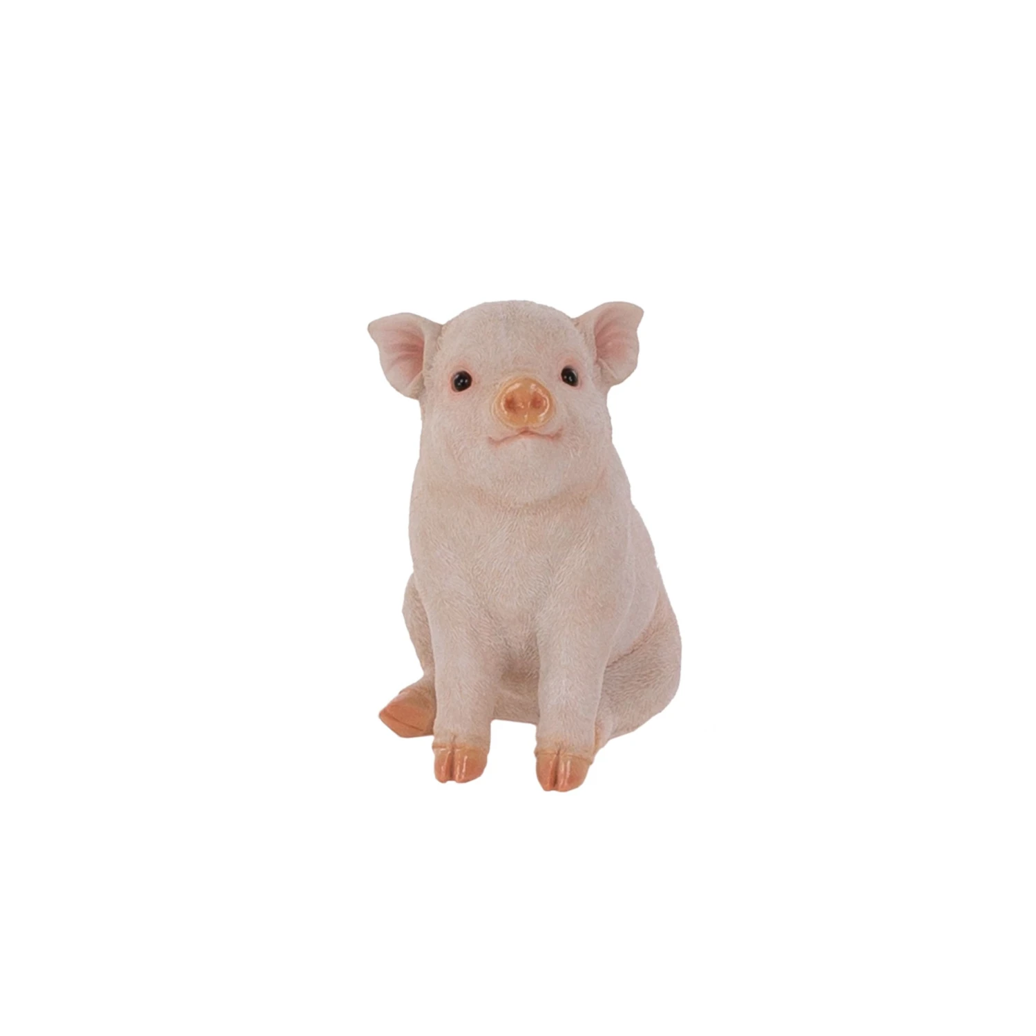 Terrastyle Pink Resin Piglet Garden Ornament (H)22cm 1 Terrastyle Pink Resin Piglet Garden Ornament (H)22cm