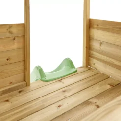 TP Toys 8x7 Tree Top Timber Tower Slide Playhouse Assembly Required -Outdoor Living Sales Store tp toys 8x7 tree top timber tower slide playhouse assembly required5021854803543 06c bq