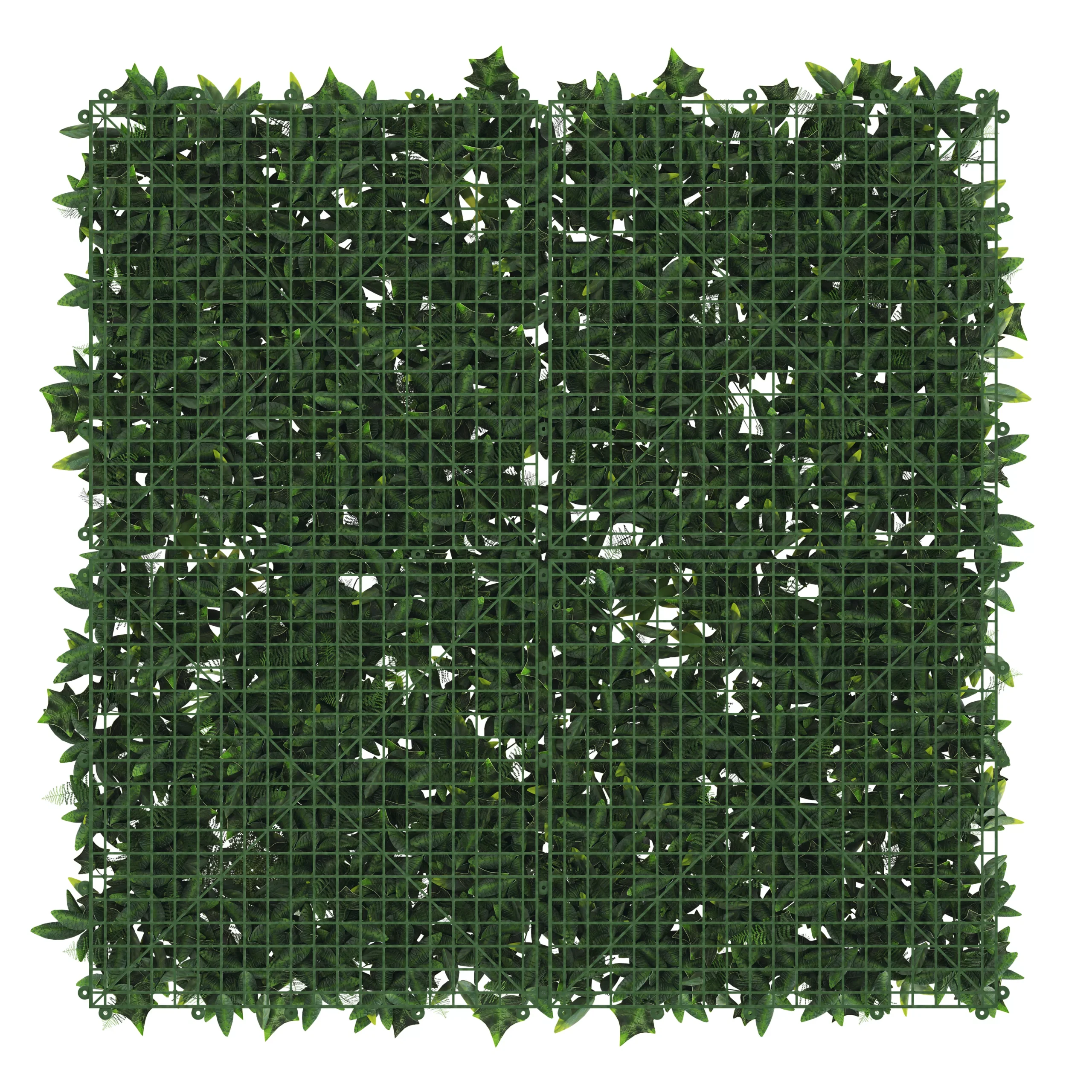 Vertical Square Artificial Plant Wall, (H)1m (W)1m 2 Vertical Square Artificial Plant Wall, (H)1m (W)1m - Image 2