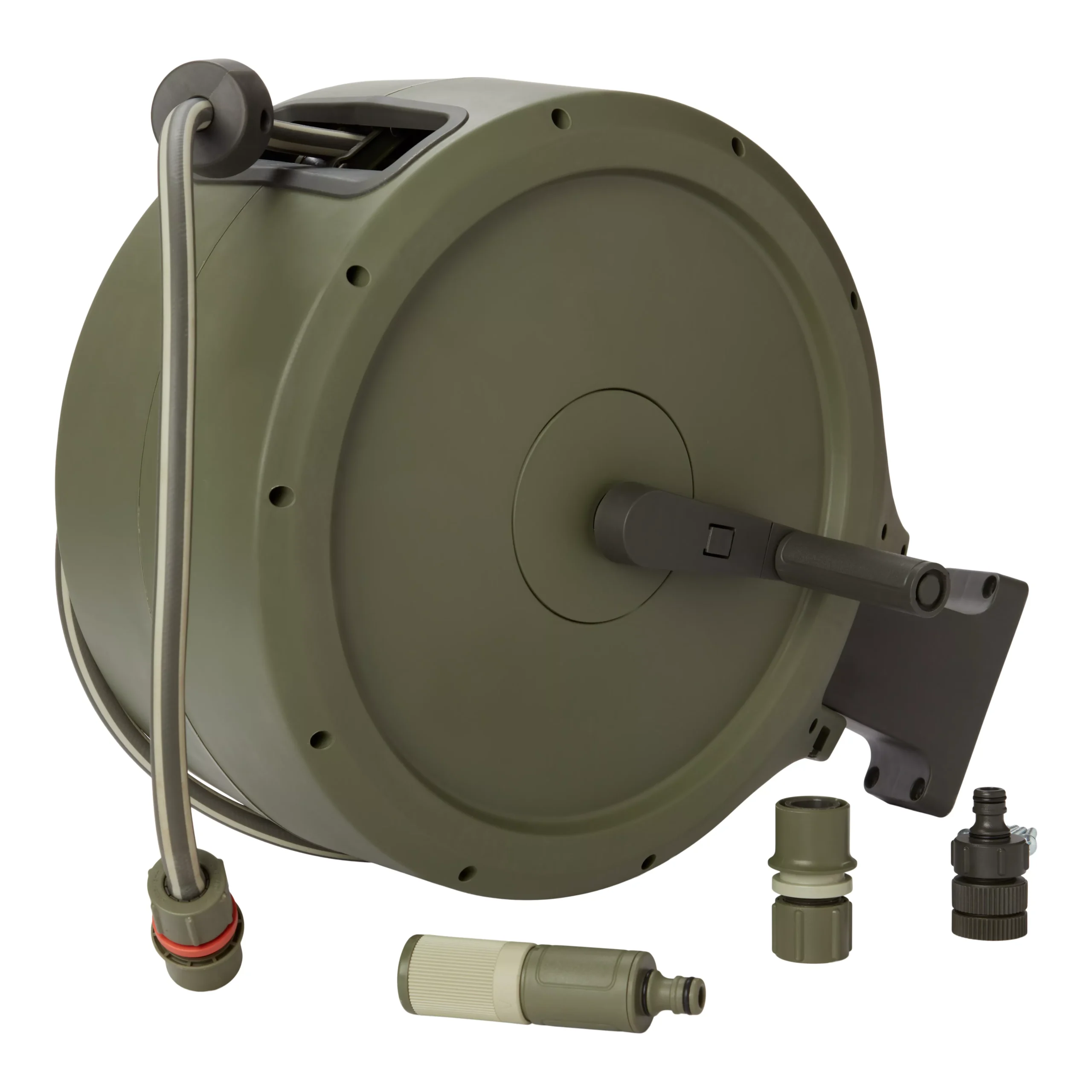 Verve Wall-mounted Manual Hose Reel Set (L)25m 2 Verve Wall-mounted Manual Hose Reel Set (L)25m - Image 2