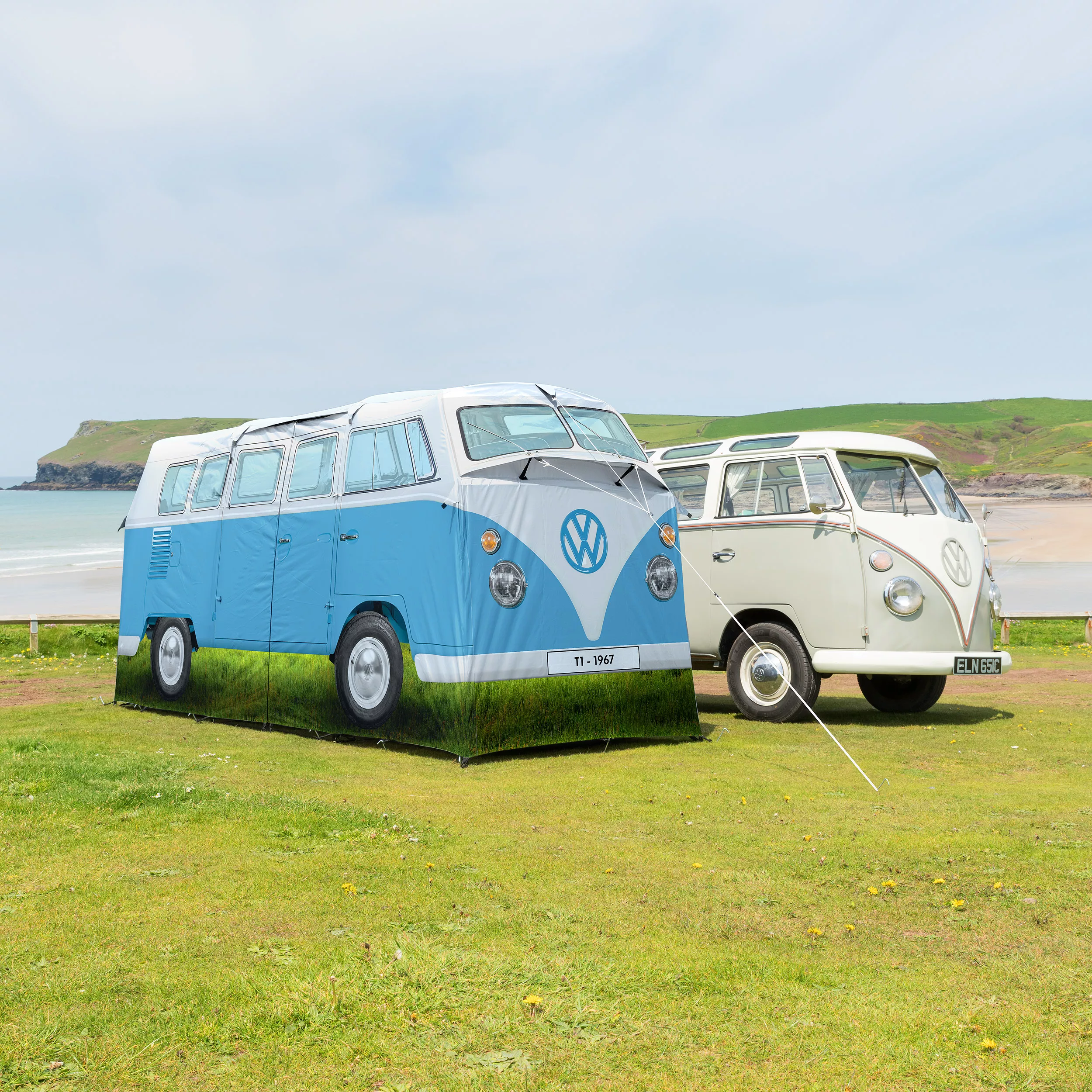 Volkswagen Blue Camper Van Quick Pitch Tent 6 Volkswagen Blue Camper Van Quick Pitch Tent - Image 6