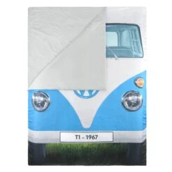 Volkswagen Camping Red & Blue Small Double Sleeping Bag -Outdoor Living Sales Store volkswagen camping red blue small double sleeping bag5031470224943 03c bq
