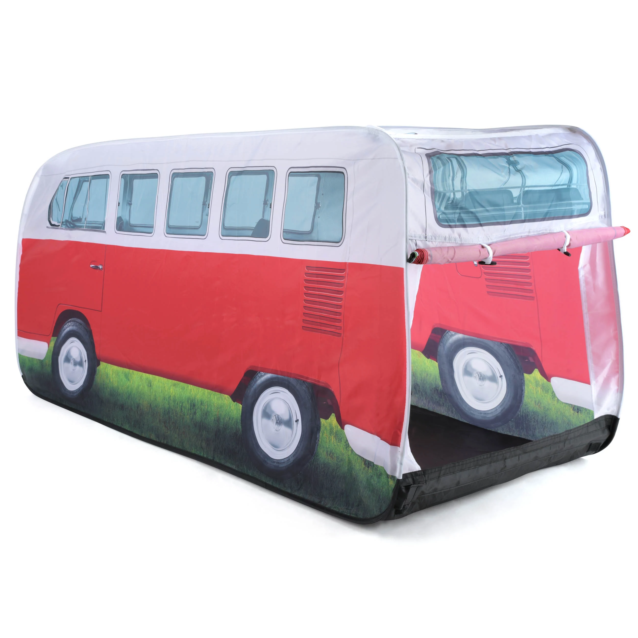 Volkswagen Red Camper Van Pop Up Tent 3 Volkswagen Red Camper Van Pop Up Tent - Image 3