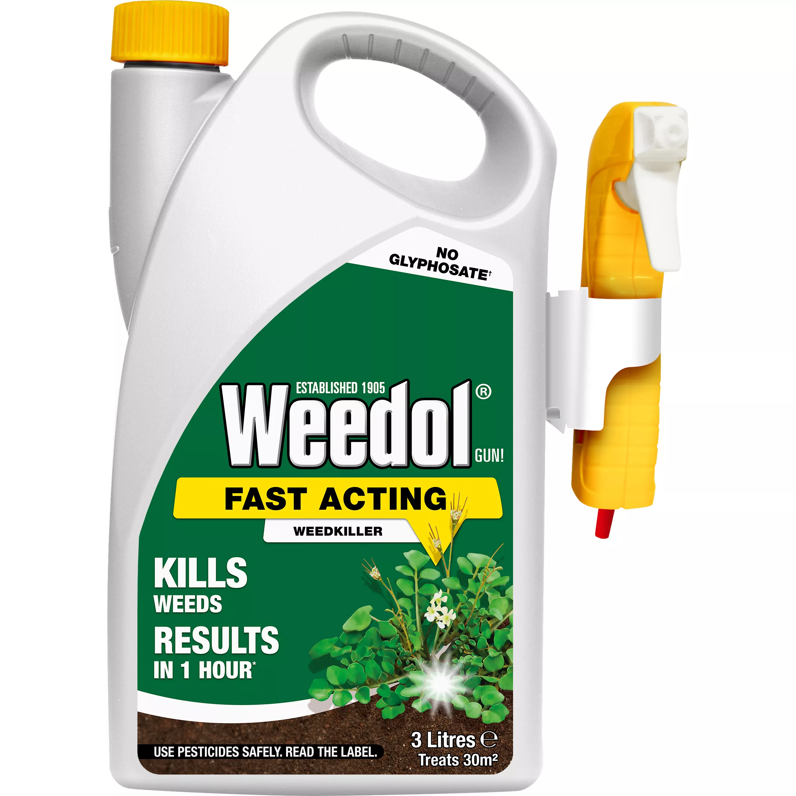 Weedol Fast Acting Weed Killer 3L 3.28kg 1 Weedol Fast Acting Weed Killer 3L 3.28kg