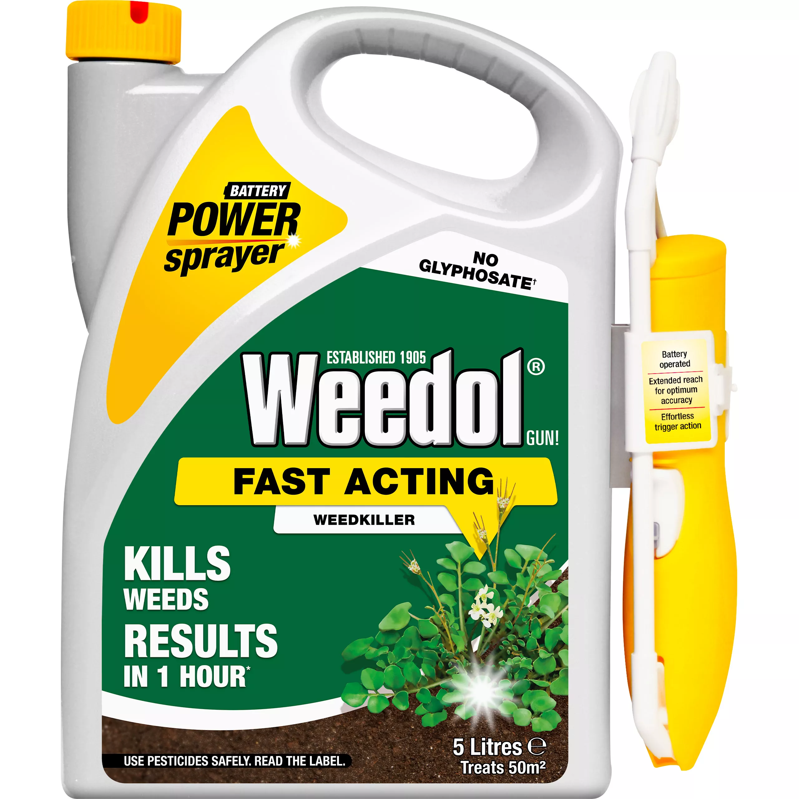 Weedol Fast Acting Weed Killer 5L 1 Weedol Fast Acting Weed Killer 5L